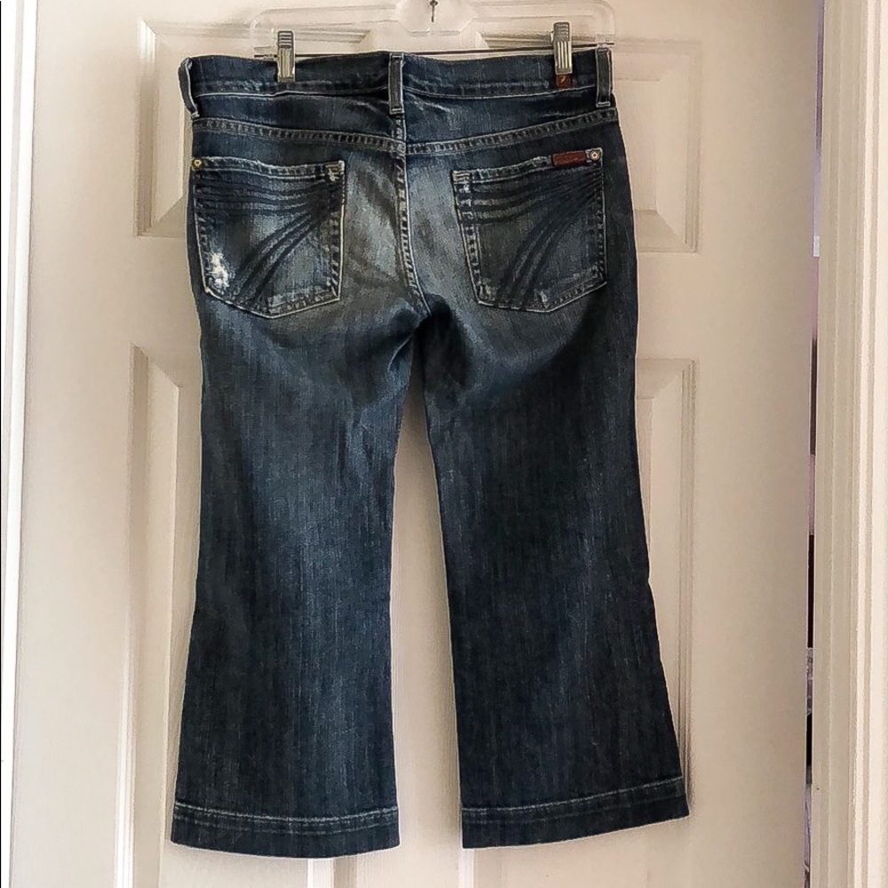 Crop Wide Leg Jeans by 7 for All Mankind